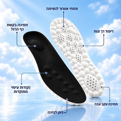 ™WYLO CLOUD - ריפוד עננים לכפות הרגליים